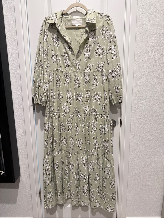 Pomander Place Dresses & Skirts - ✨Pomander Place✨ 
Green Ditsy Floral Cotton Mabel Maxi Dress